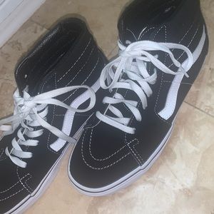 Never worn black vans